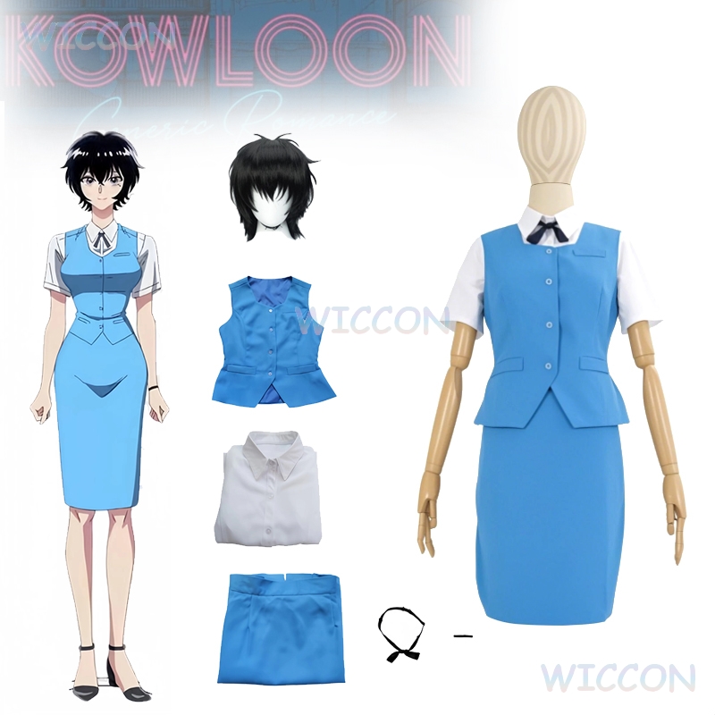 Anime Cosplay Romance - Reiko Kujirai Kowloon Generik Romantis Anime