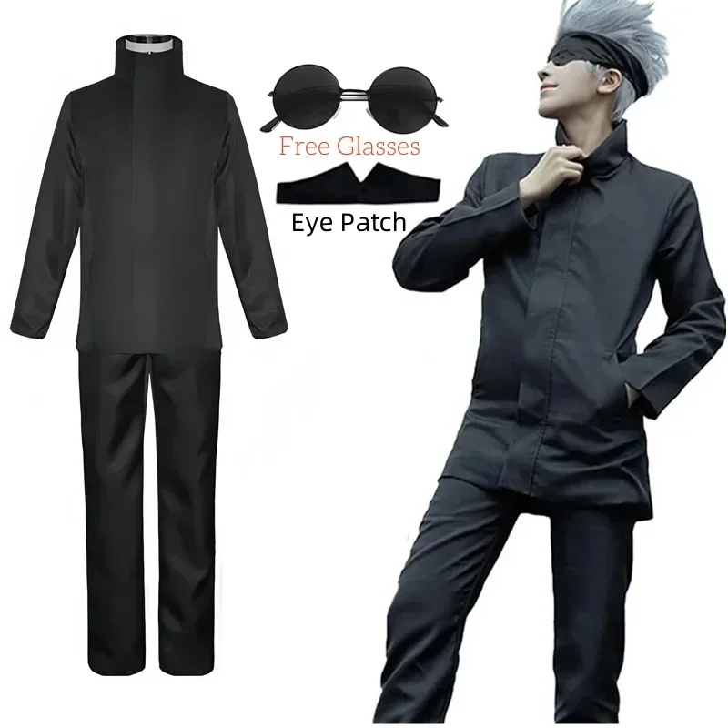 Anime Cosplay Jujutsu Kaisen - Kostum Cosplay Anime Jujitsu Kaisen Gojo