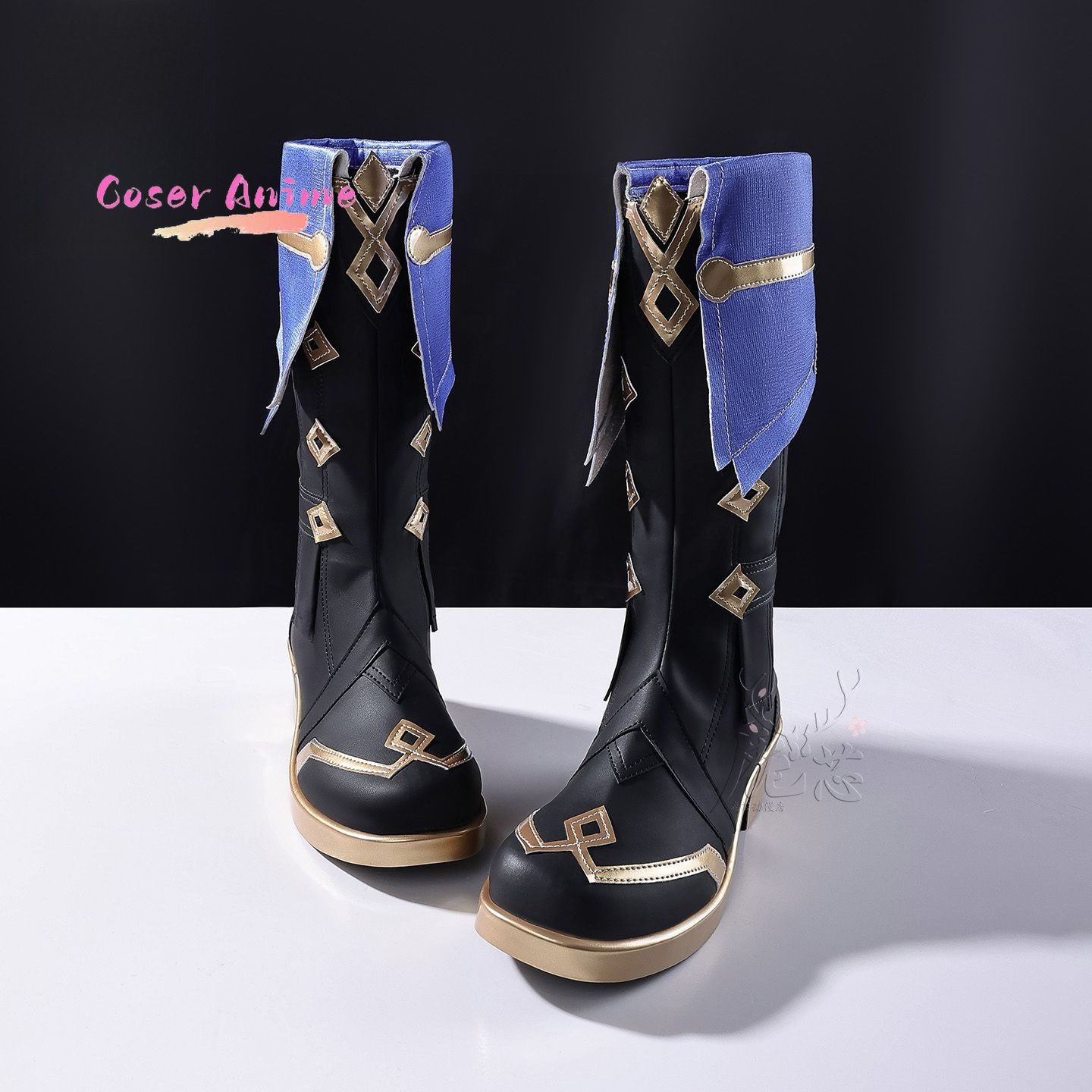 Cosplay Anime Shoes - Sepatu Cosplay Mitya dari Game Genshin
