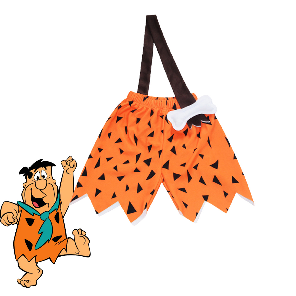 Cosplay Anime Boy - Kostum Cosplay Anime Fred Flintstone Pakaian