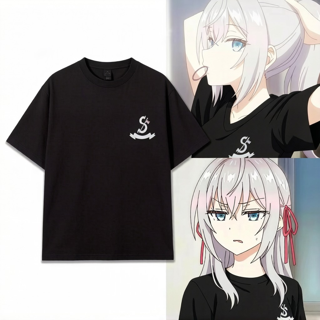 Anime Cosplay Alya - Alya Kadang Menyembunyikan Perasaannya di Kaos