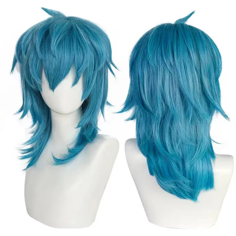 Anime Cosplay Face - Wig Sally Face Sintetis Panjang Sedang