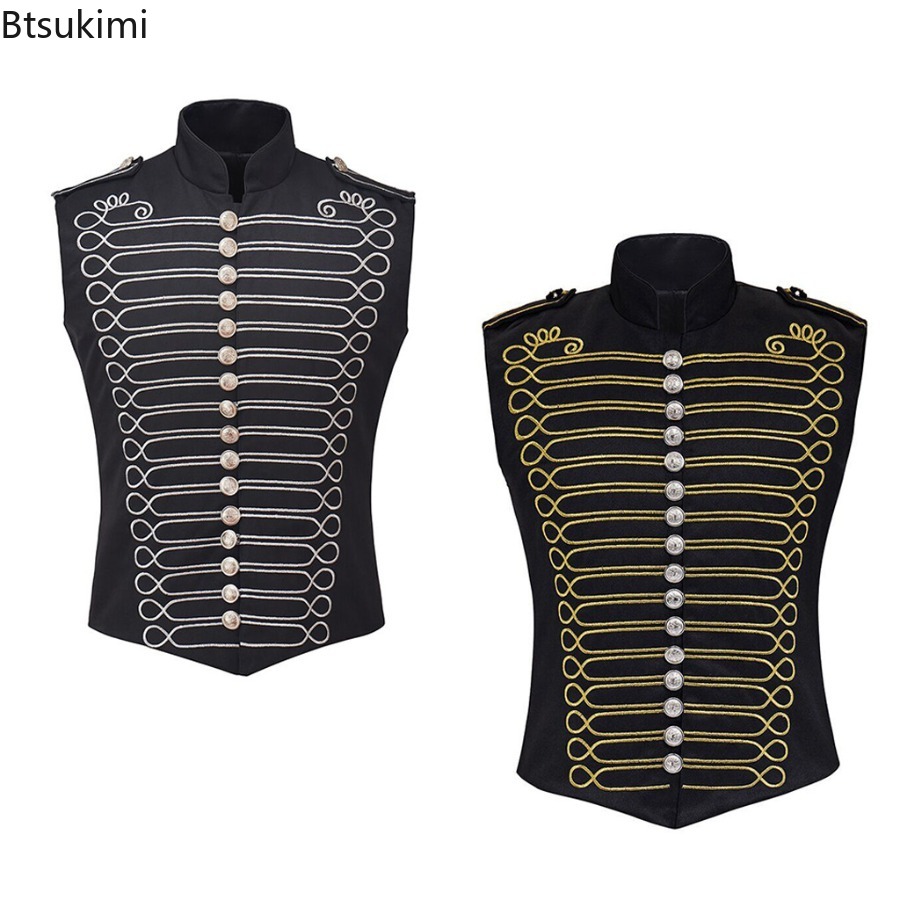 Anime Cosplay Romance - Kostum Drummer Steampunk Pria 2026, Kostum