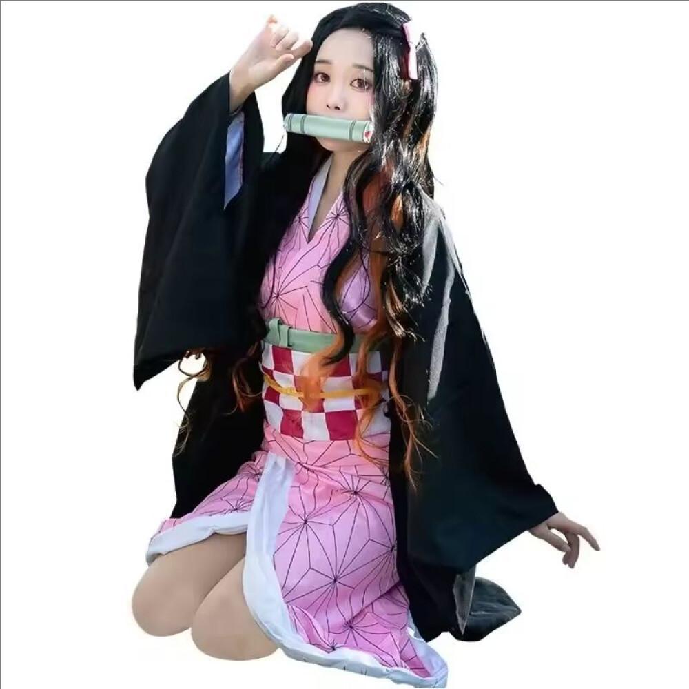 Anime Cosplay Demon Slayer - Kostum Cosplay Anime Demon Slayer Kimetsu
