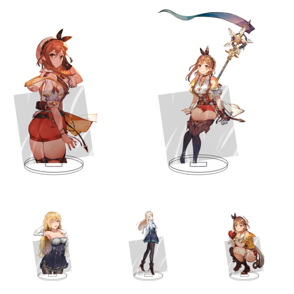 Anime Zoey Cosplay - Ryza Magic Workshop15CM Anime Akrilik Berdiri