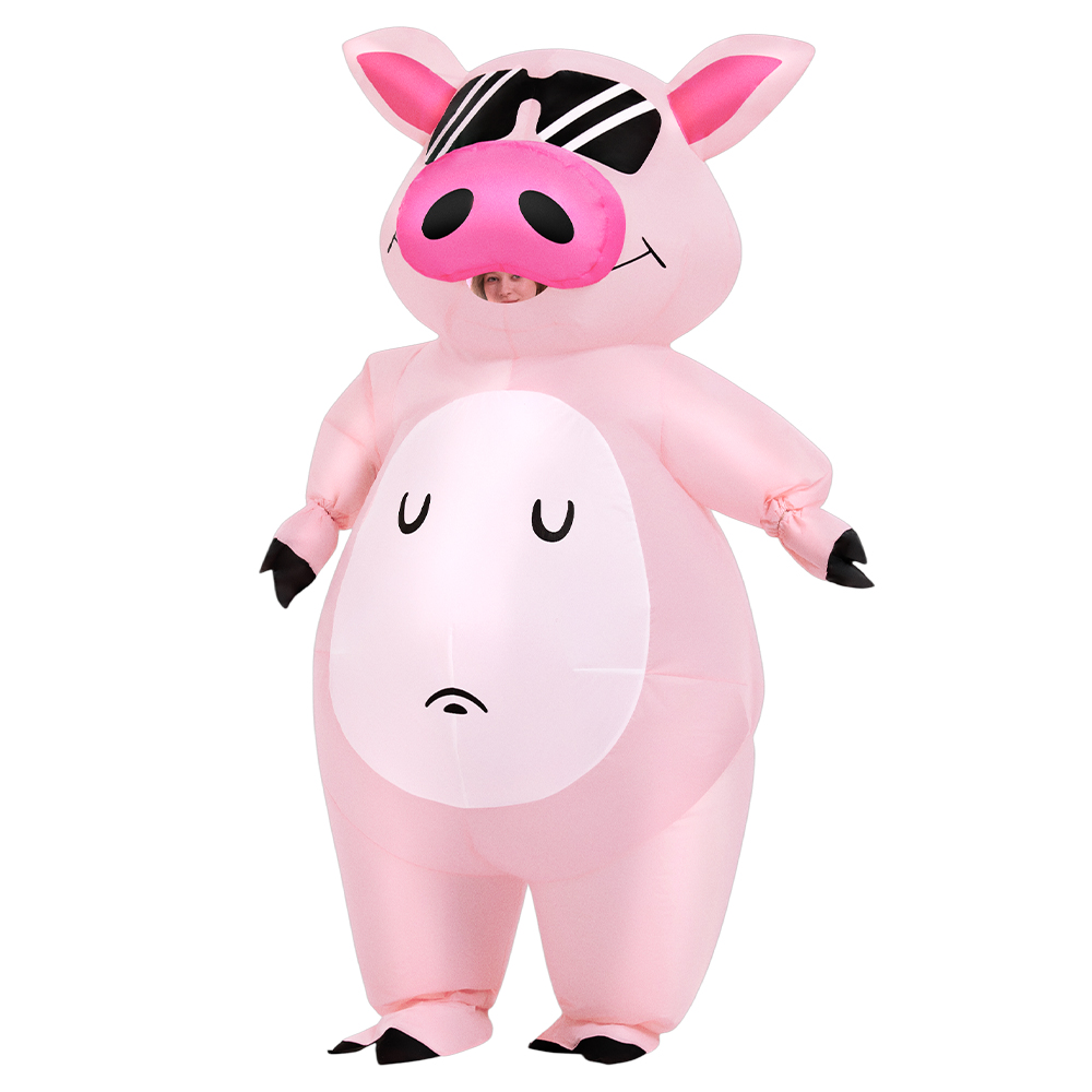 Kostum Tiup Babi Kartun Hewan, - Anime Cosplay Pink ulasan dan harga