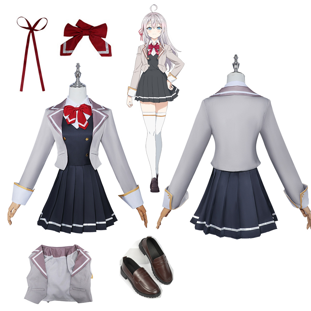 Kostum Cosplay gaya JK, kostum - Anime Cosplay Alya ulasan dan harga
