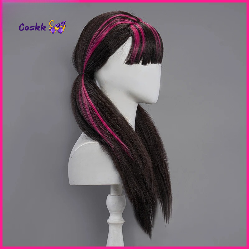 Wig Cosplay Draculauraa Rambut - Anime Cosplay Pink ulasan dan harga