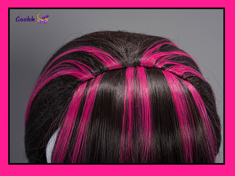 Wig Cosplay Draculauraa Rambut - Anime Cosplay Pink ulasan dan harga