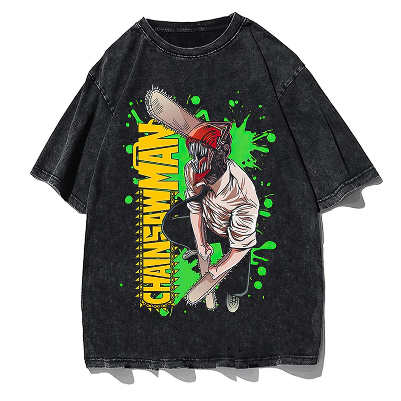 Kaos Anime Jepang Chainsaw Man - Anime Cosplay Chainsaw Man ulasan dan harga