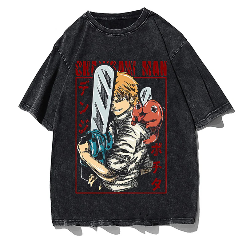 Kaos Anime Jepang Chainsaw Man - Anime Cosplay Chainsaw Man ulasan dan harga