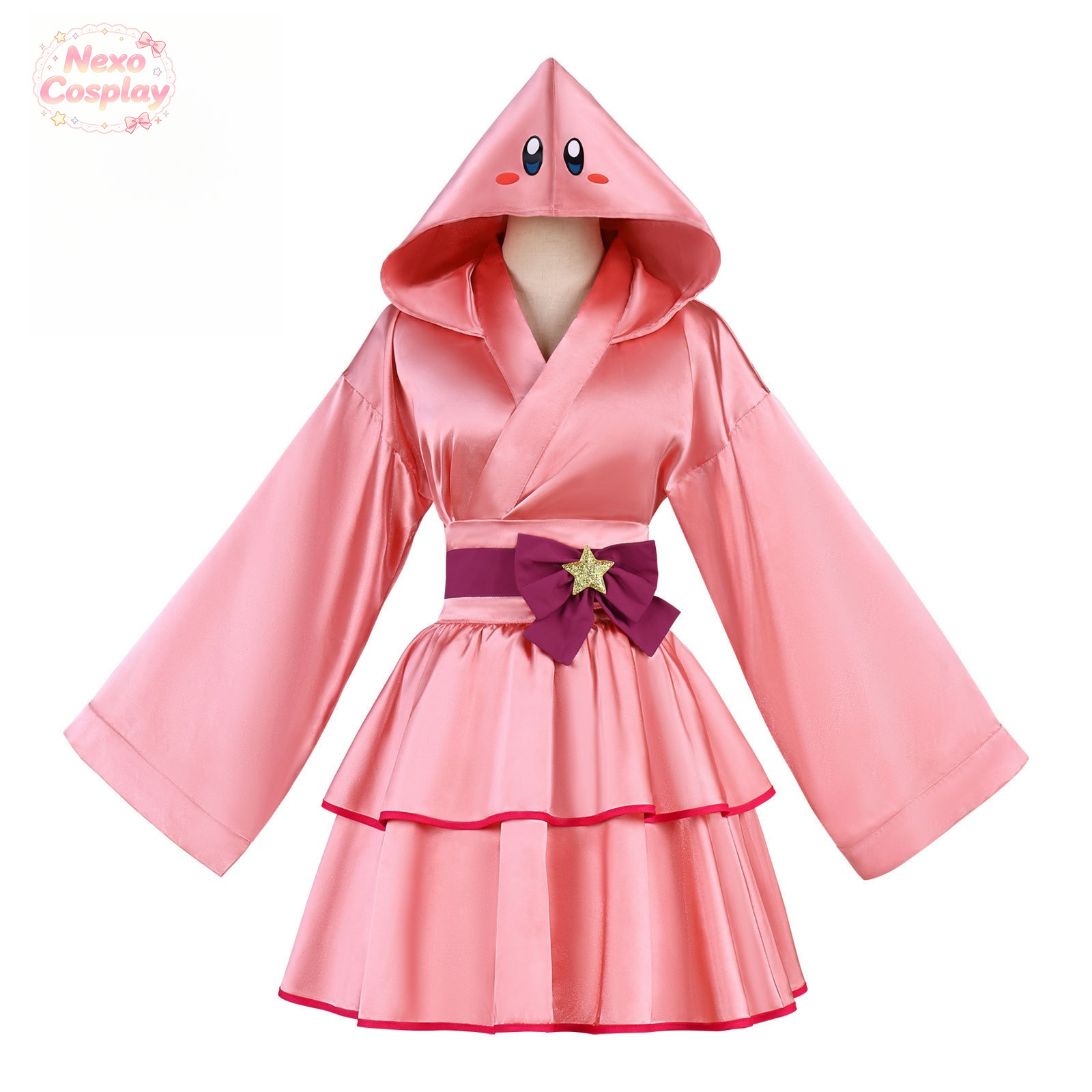 Kostum Cosplay Bola Merah Muda - Anime Cosplay Pink ulasan dan harga