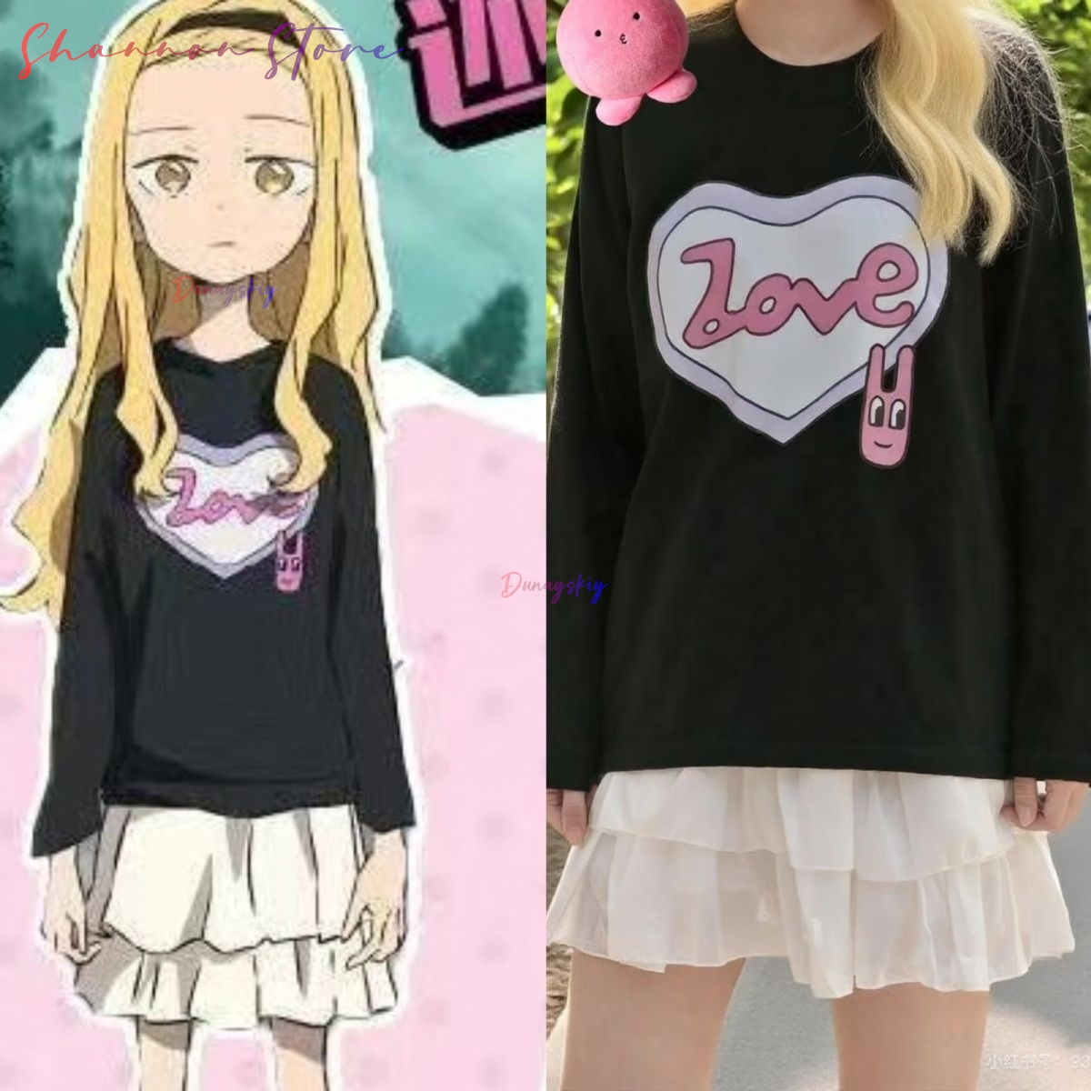 Kostum Dosa Asli Takopi Shizuk - Anime Cosplay Yumeko ulasan dan harga