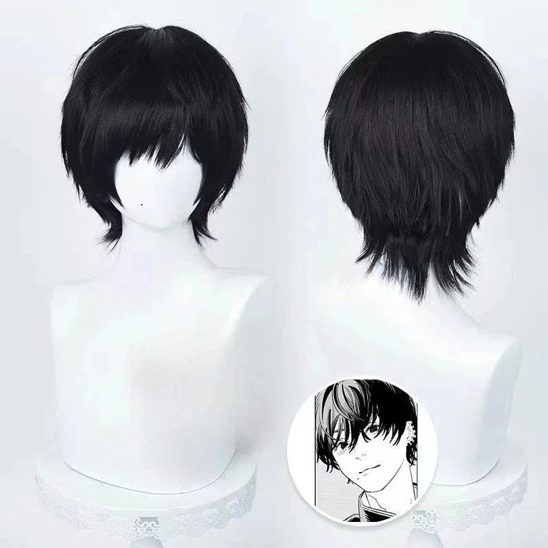 Wig Cosplay pria Anime Chainsa - Anime Cosplay Chainsaw Man ulasan dan harga