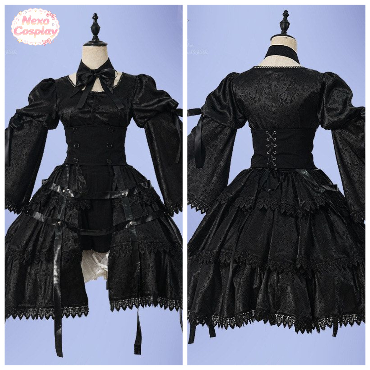 Kostum Cosplay Band Rock Black - Cosplay Anime Boy ulasan dan harga