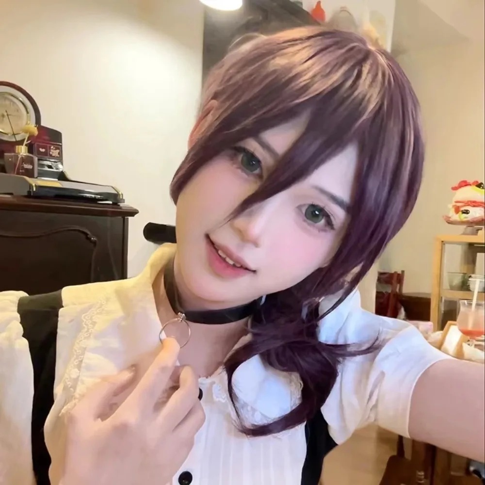 Kalung Choker Anime Chainsaw M - Anime Cosplay Chainsaw Man ulasan dan harga