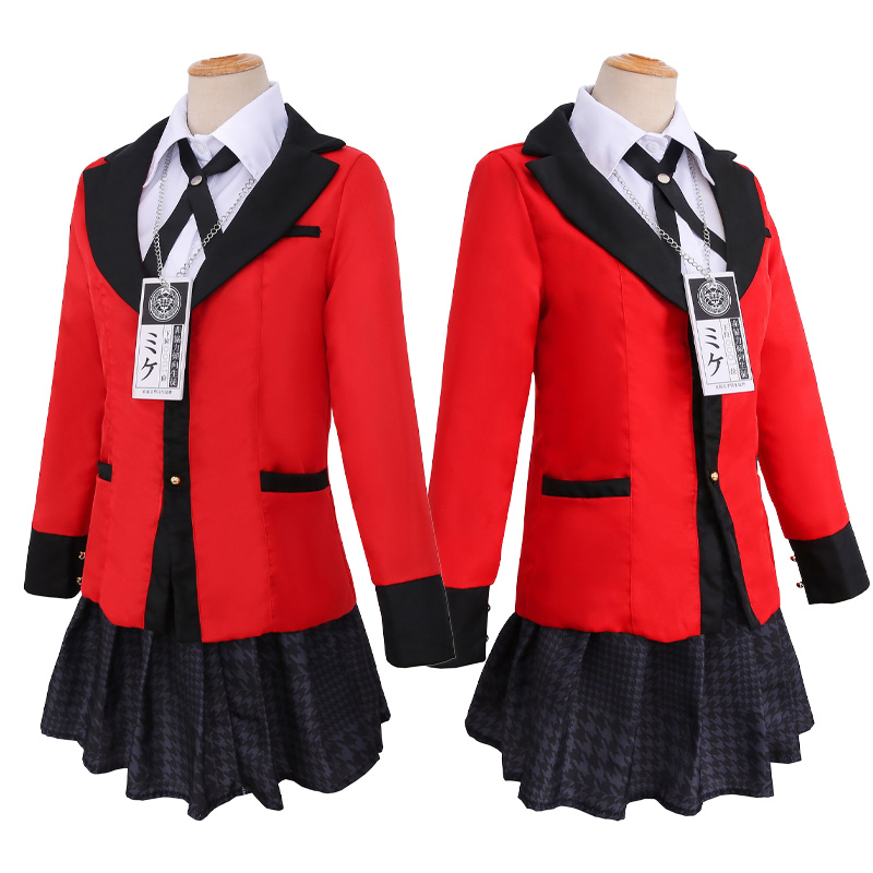 Kostum Cosplay Anime Jabami Yu - Anime Cosplay Yumeko ulasan dan harga