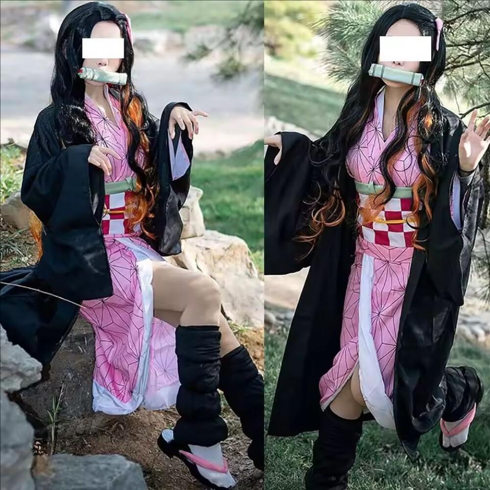 Kostum Cosplay Anime Demon Sla - Anime Cosplay Demon Slayer ulasan dan harga