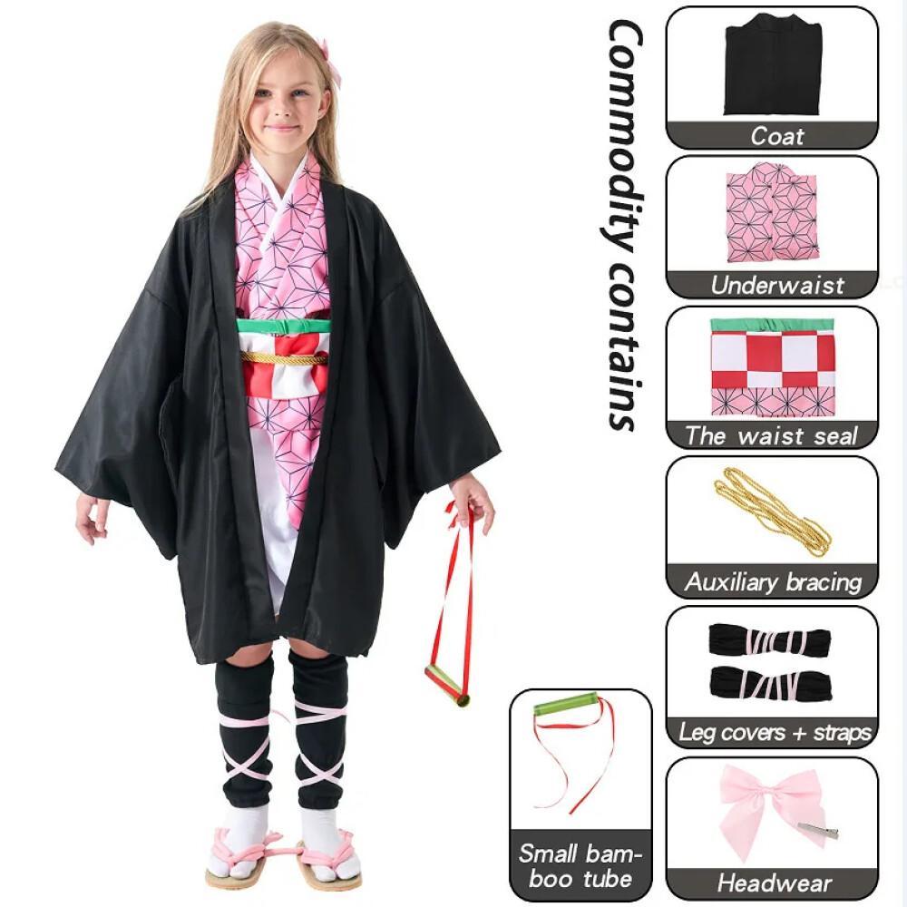 Kostum Cosplay Anime Demon Sla - Anime Cosplay Demon Slayer ulasan dan harga