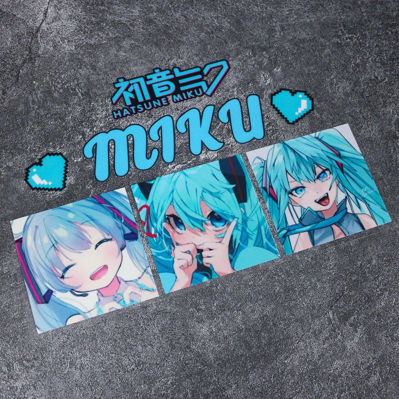 Stiker Reflektif Anime Hatsune - Anime Cosplay 2026 ulasan dan harga