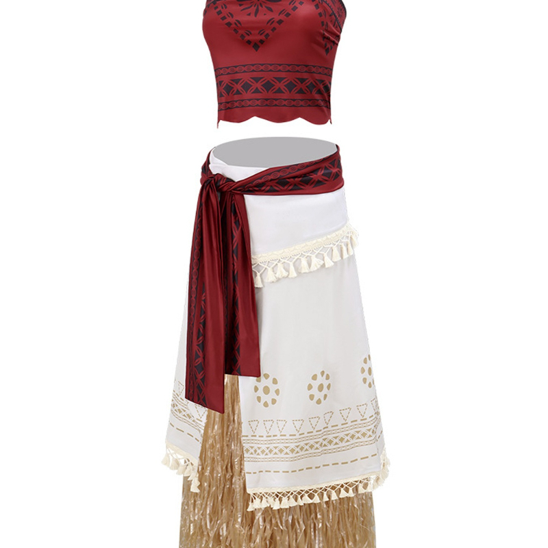 Set Kostum Cosplay Moana Versi - Anime Cosplay Romance ulasan dan harga