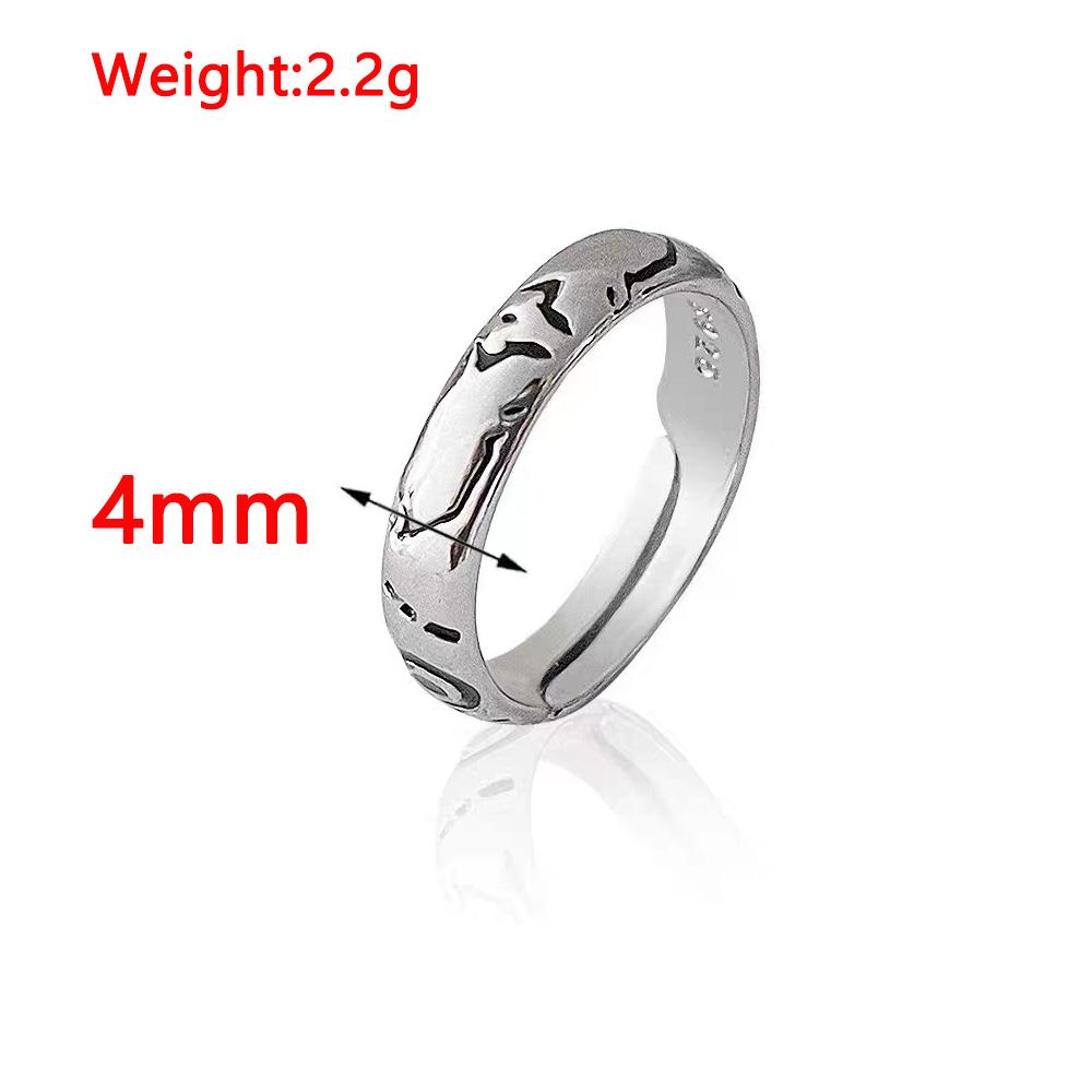 Aksesori Cincin Perak Sukuna R - Anime Cosplay Jujutsu Kaisen ulasan dan harga