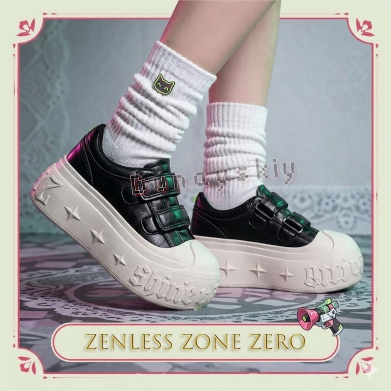 Sepatu Cosplay Zenless Zone Ze - Cosplay Anime Shoes ulasan dan harga