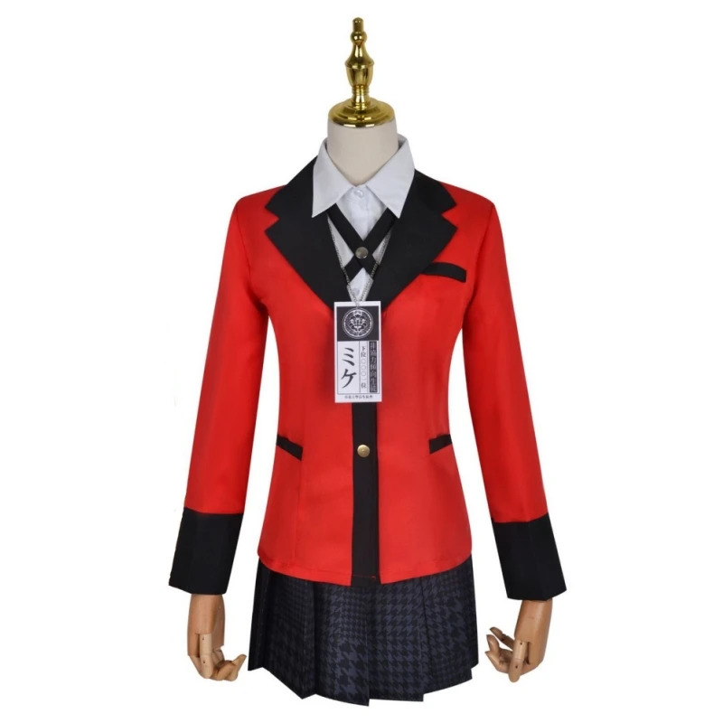 Kostum Cosplay Kakegurui Jabam - Anime Cosplay Yumeko ulasan dan harga