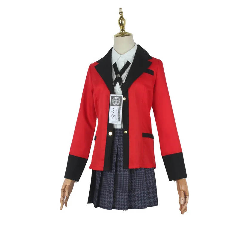 Kostum Cosplay Kakegurui Jabam - Anime Cosplay Yumeko ulasan dan harga