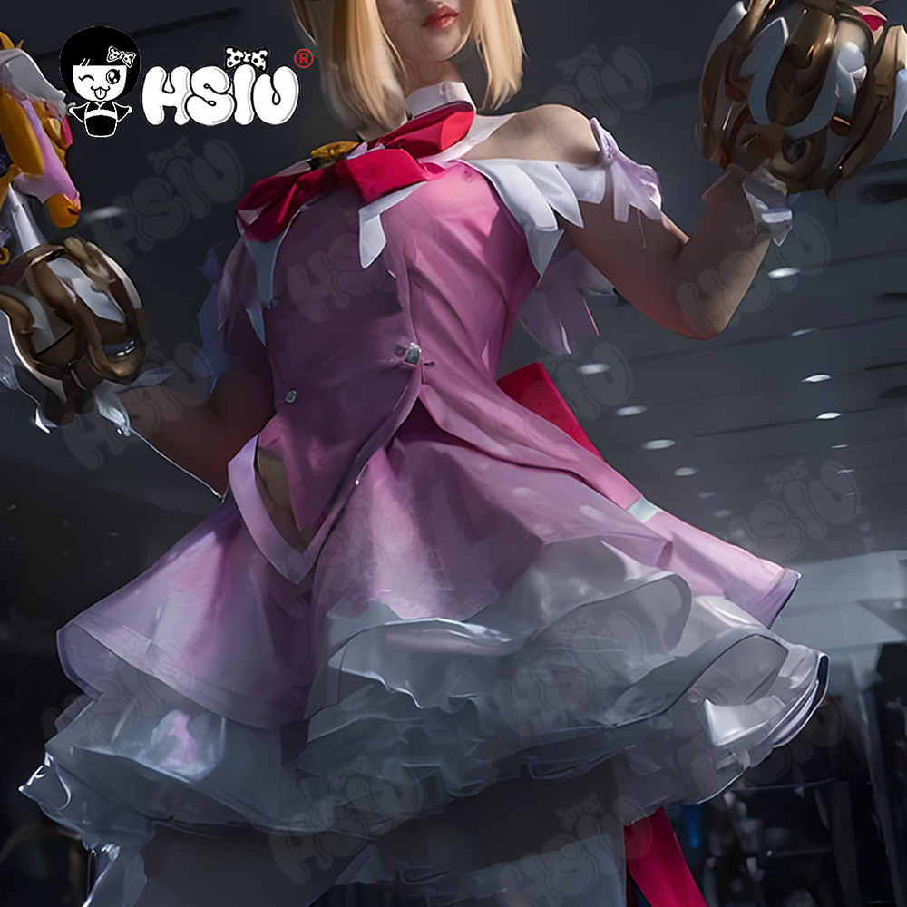 Wig Kostum Cosplay Juno HSIU R - Anime Cosplay Pink ulasan dan harga