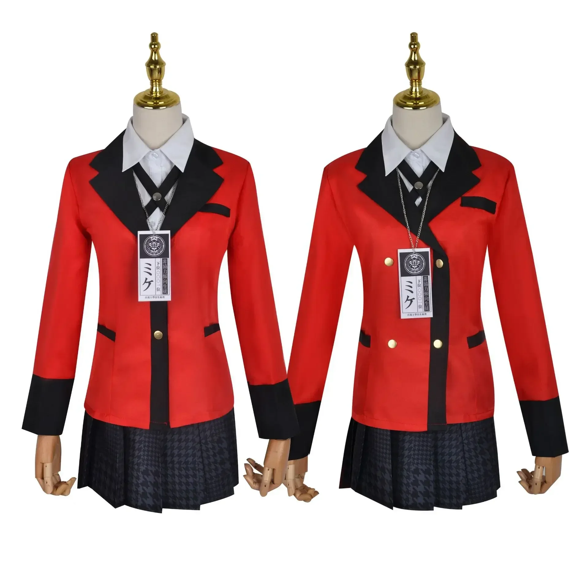 Kostum Cosplay Anime Kakegurui - Anime Cosplay Yumeko ulasan dan harga