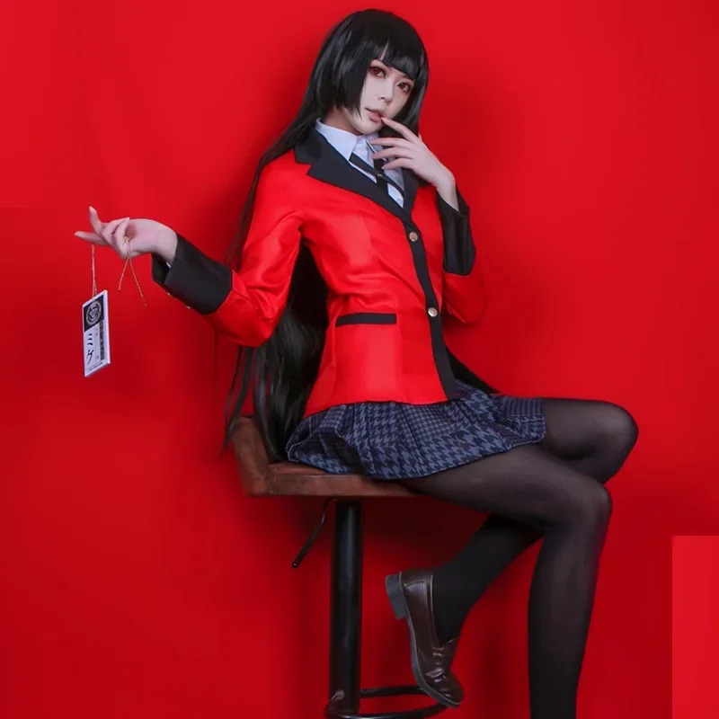 Sepatu Cosplay Jabami Yumeko K - Anime Cosplay Yumeko ulasan dan harga