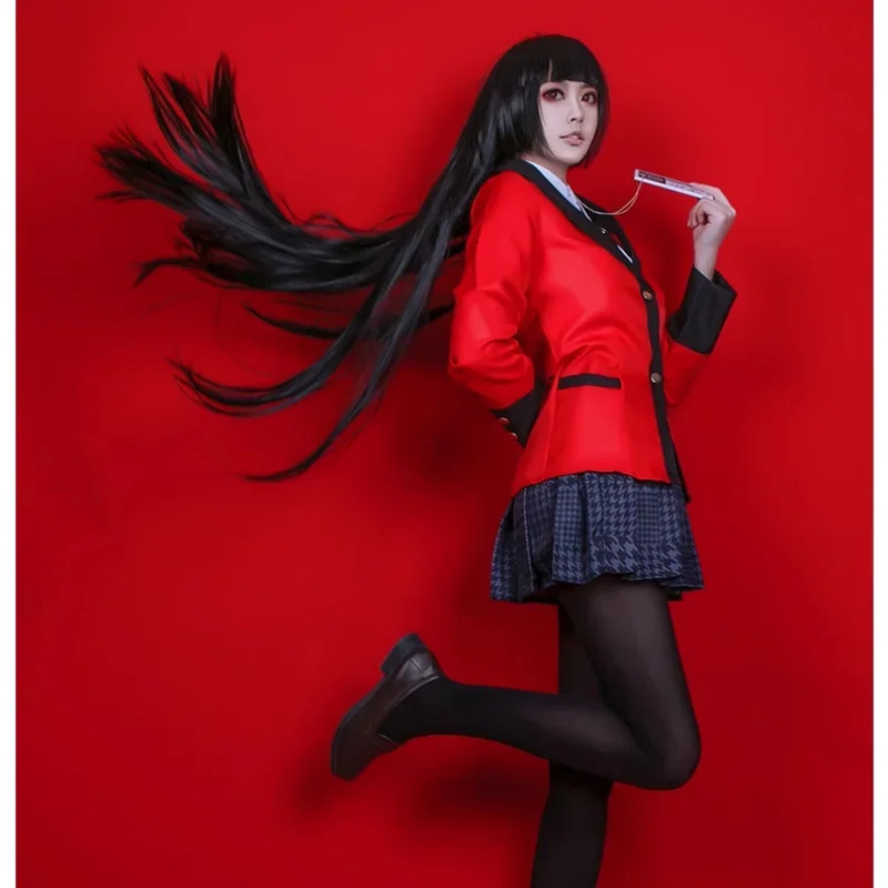 Sepatu Cosplay Jabami Yumeko K - Anime Cosplay Yumeko ulasan dan harga