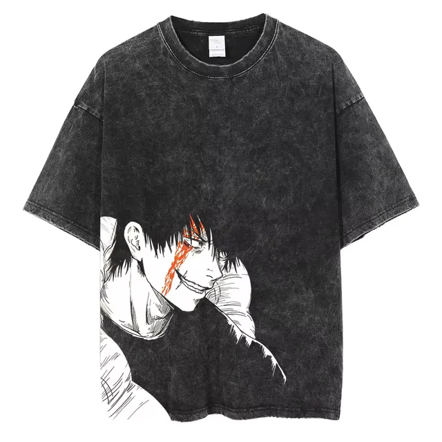Kaos Pria Chainsaw Man Aki Hay - Anime Cosplay Chainsaw Man ulasan dan harga