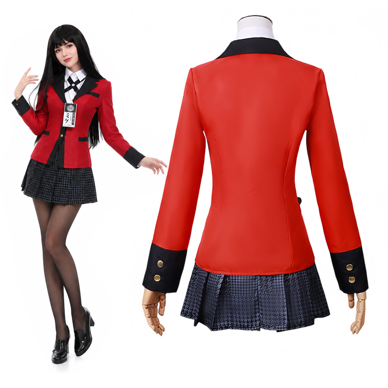 Kostum Cosplay Yumeko Jabami S - Anime Cosplay Yumeko ulasan dan harga
