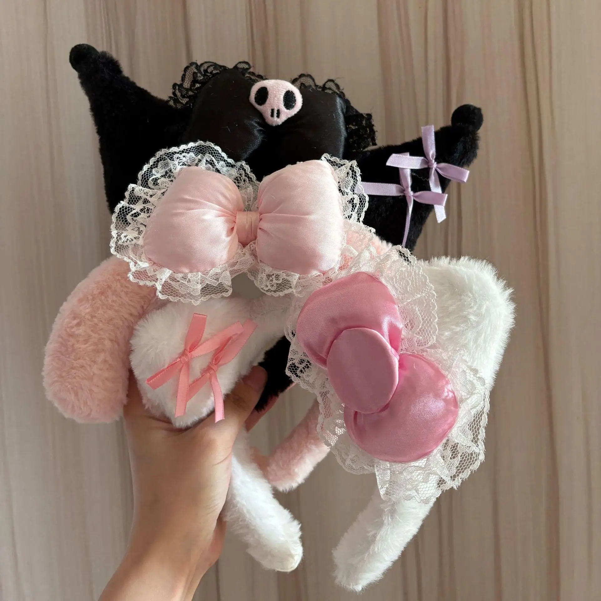 Ikat Rambut Mewah Hello Kitty  - Anime Cosplay Pink ulasan dan harga