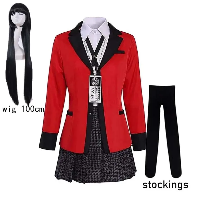 Kostum Cosplay Yumeko Jabami S - Anime Cosplay Yumeko ulasan dan harga