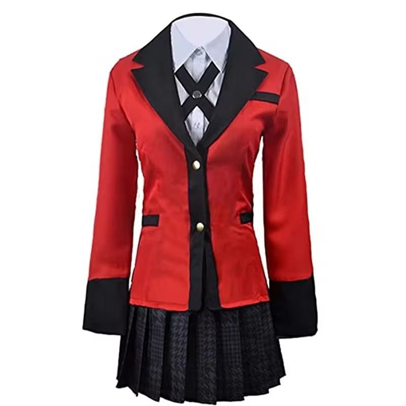 Kakegurui jaami Yumeko Cosplay - Anime Cosplay Yumeko ulasan dan harga