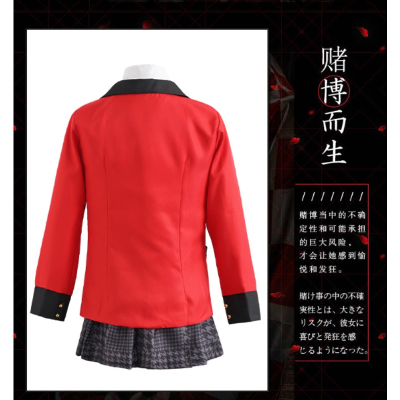 Kostum Cosplay Jabami Yumeko S - Anime Cosplay Yumeko ulasan dan harga