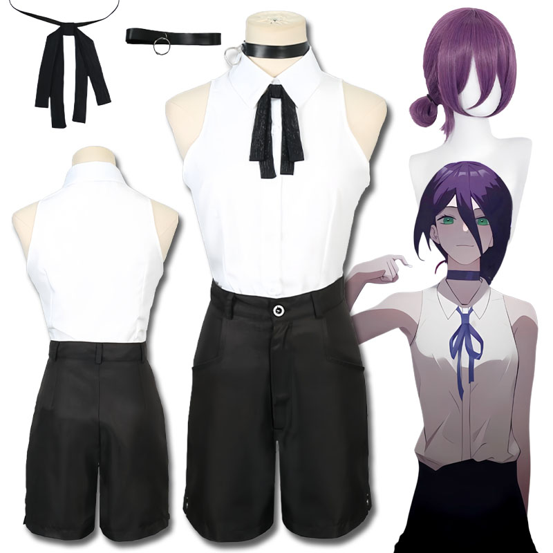Kostum Cosplay Anime Reze Chai - Anime Cosplay Chainsaw Man ulasan dan harga