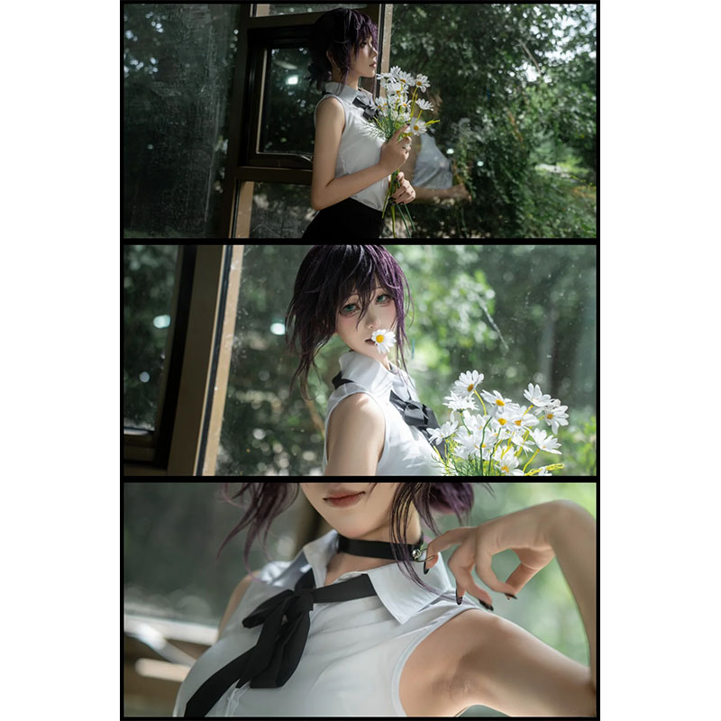 Kostum Cosplay Anime Reze Chai - Anime Cosplay Chainsaw Man ulasan dan harga