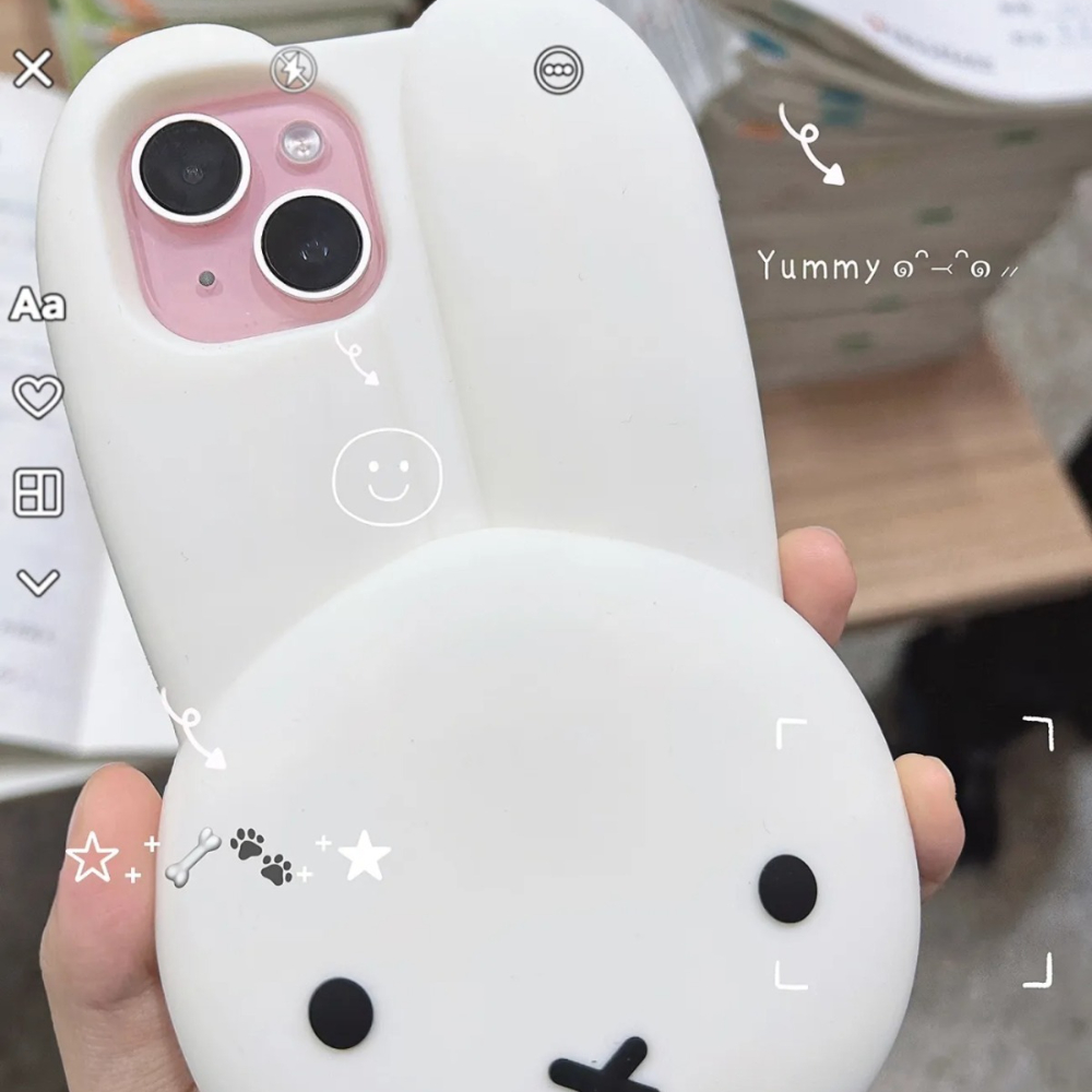 Casing Ponsel Silikon Putih Ke - Anime Cosplay Images ulasan dan harga