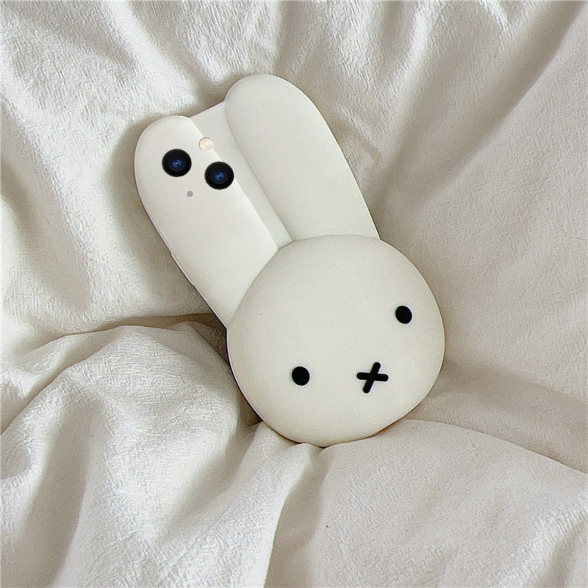 Casing Ponsel Silikon Putih Ke - Anime Cosplay Images ulasan dan harga